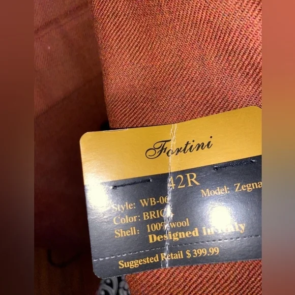 Fortini Designer Suit Jacket